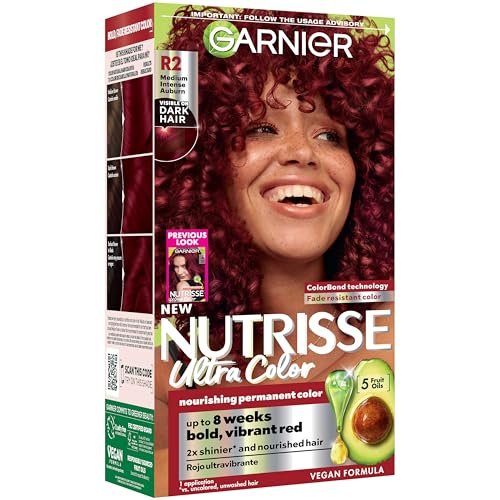 Garnier Nutrisse Ultra Color Hair Color, Permanent bold...