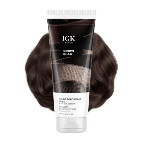 IGK Brown Bella Hair Gloss + Semi-Permanent Color...