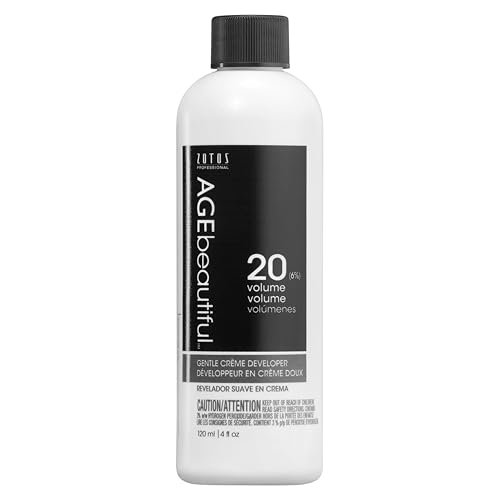 AGE beautiful 20 Volume Hair Developer, Cream for color.