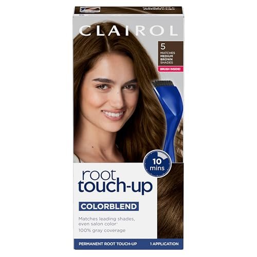 Clairol Root Touch Up Permanent Hair Dye, 5 Medium Brown