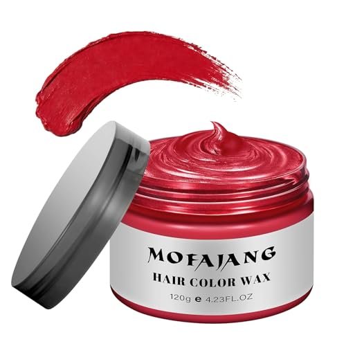 EFLY 4.23 oz-Instant Hairstyle Cream Hair Pomades, Red...