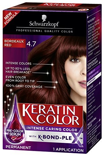 Schwarzkopf Keratin Color Anti-Age Hair Color Cream,...