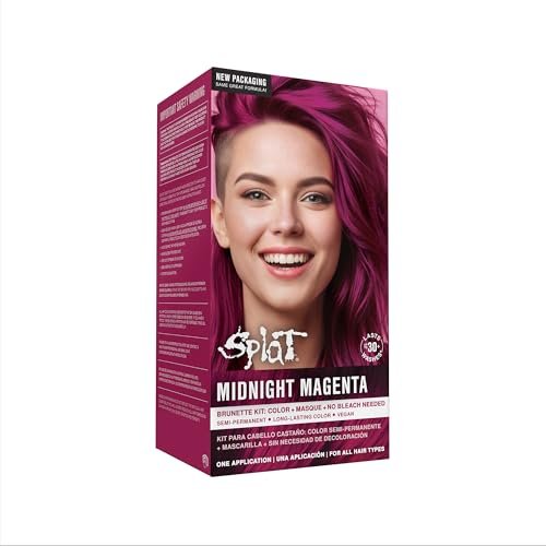 Splat Midnight Magenta Semi Permanent Hair Dye Kit, 1...