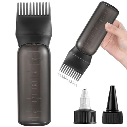 Root Comb Applicator Bottle Oil Applicator for Hair Scalp...