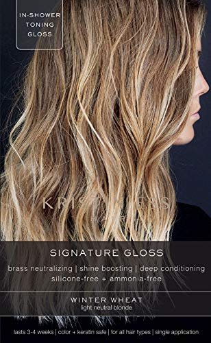 Kristin Ess Hair Gloss in Winter Wheat Light Neutral Blonde