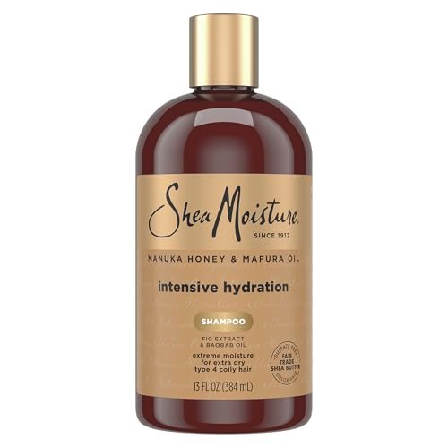 Shea Moisture Intensive Hydration Shampoo for Dry, Damaged...
