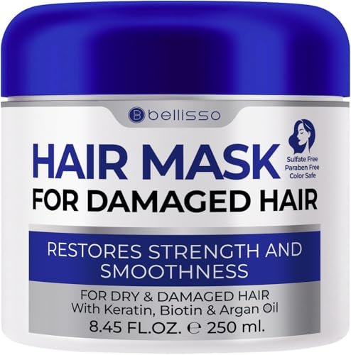 BELLISSO Hair Mask for Damaged Hair - Deep Repair Treatment
