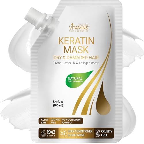 VITAMINS hair cosmetics Keratin Hair Mask - Protein Repair...