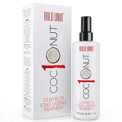 Coconut Thermal Protection Spray - Prevents Frizz and Split...