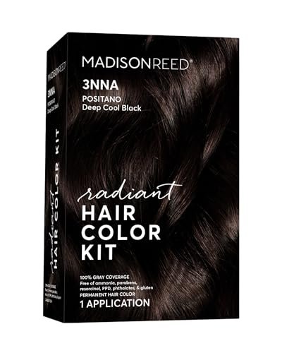 Madison Reed Radiant Hair Color Kit - 3NNA Cool Black-Brown,
