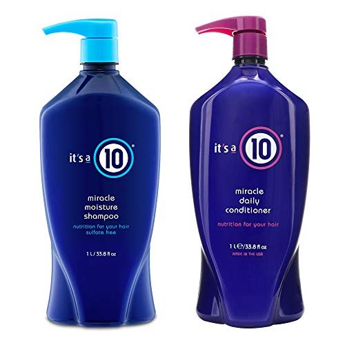 It's A 10 Miracle Moisture Shampoo 33.8 Oz Duo