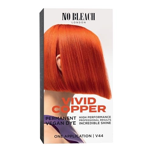 No Bleach London Permanent Hair Dye, Long-Lasting Vivid...