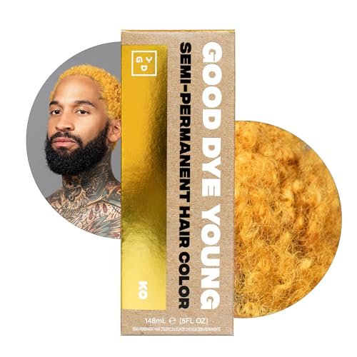 Good Dye Young Semi Permanent Hair Color KO Gold 15-24+