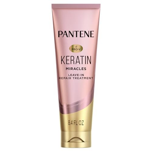 Pantene Keratin Leave-In Conditioner with Argan Oil,...
