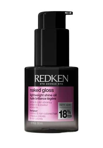 Redken Naked Gloss Shine Hair Oil – for color-treated hair.