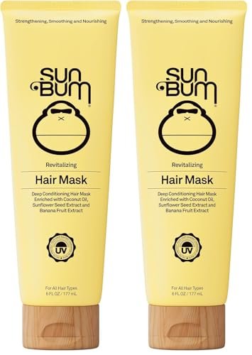 Sun Bum Revitalizing Deep Conditioning Hair Mask for...
