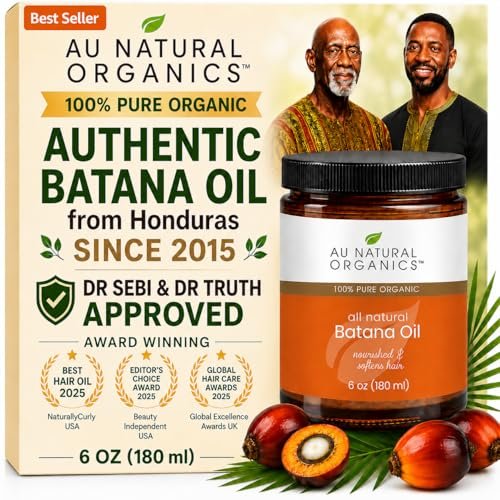 Au Natural Organics Batana Oil for Hair Growth, Thickens