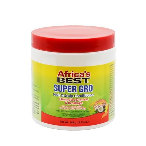 Africa's Best Super Gro Hair and Scalp Conditioner.