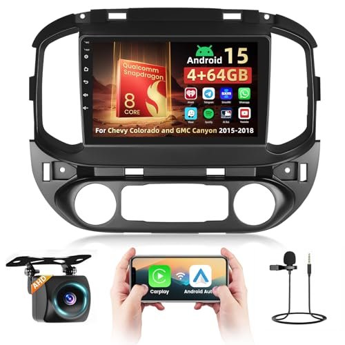 [Qualcomm 8Core] 4+64G Car Radio for Chevy Colorado/GMC...