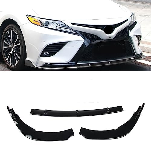 3 Pieces Car Front Bumper Lip Spoiler Toyota Camry Splitter