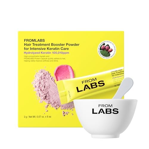 FROMLABS Keratin Treatment Booster Powder for Glass Hair...