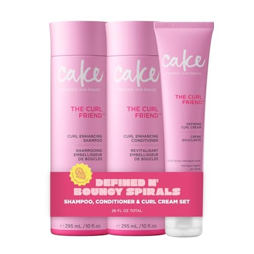 Cake Beauty Curl Friend Curl Defining Shampoo, Conditioner,...