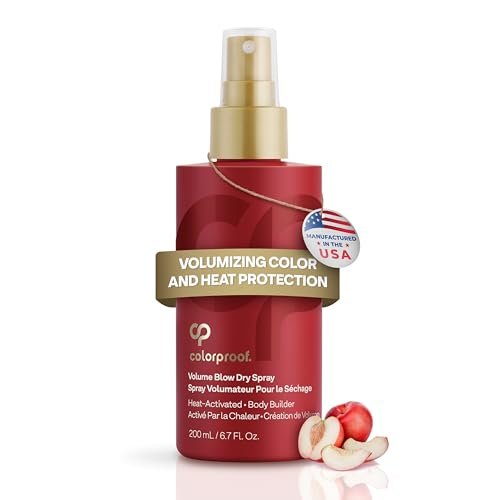 Colorproof Volumizing Heat Protection Spray For Hair, Fine...
