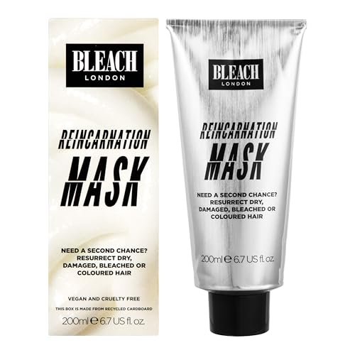 Bleach London Reincarnation Hair Mask Bond-Restoring Damaged - Best Products for Extremely Brittle Damaged Bleached Hair review