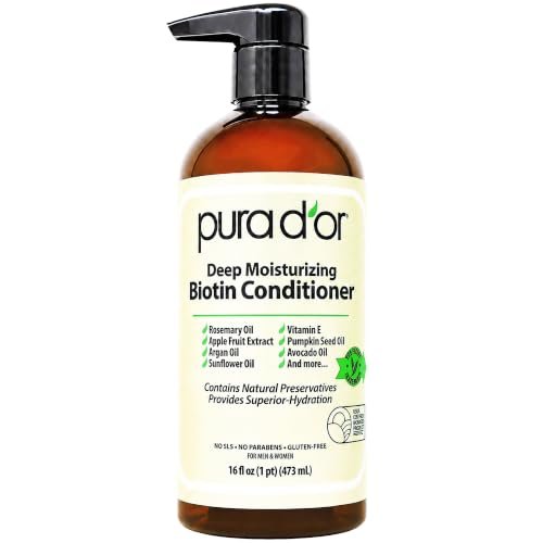 PURA D'OR Deep Moisturizing Biotin Hair Regrwoth...