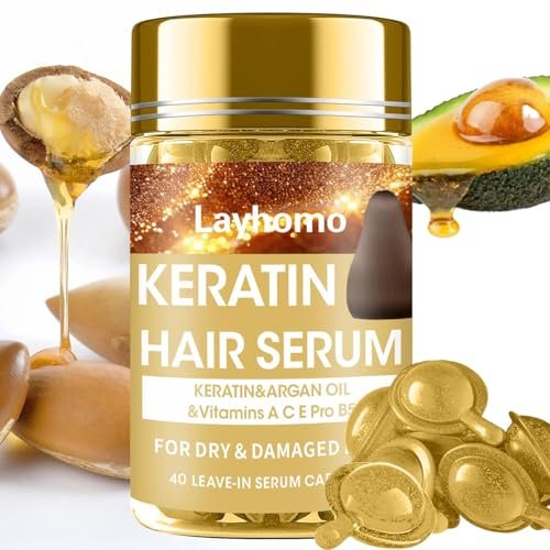 Keratin Hair Treatment Serum,Hair Serum Treatment for Dry...