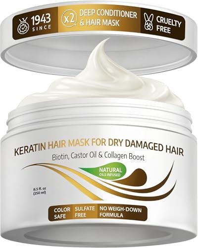 VITAMINS hair cosmetics Keratin Hair Mask - Protein Repair...
