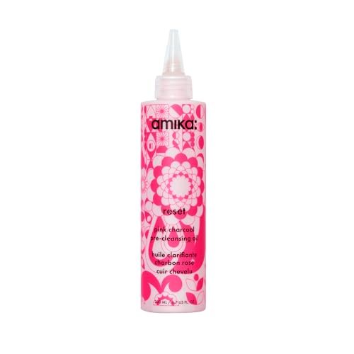Amika Reset Pink Charcoal Scalp Cleansing Oil 6.7oz