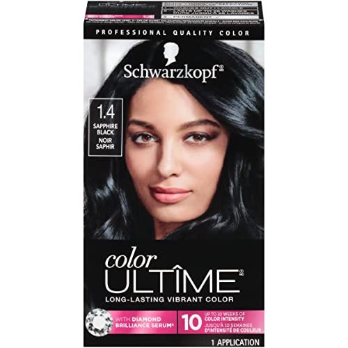 Schwarzkopf Color ULTÎME® 1.4 Sapphire Black Permanent Hair...